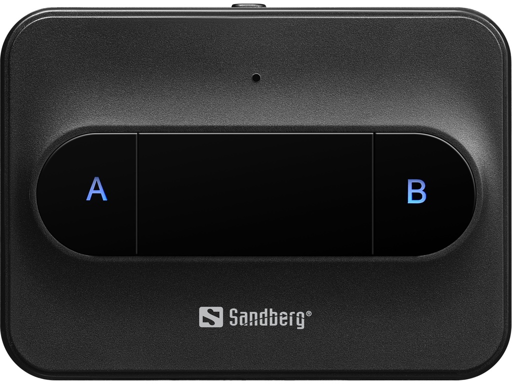 Sandberg Bluetooth Link 3.5mm jack sendir fyrir tvö heyrnartól, svartur - image 3 [5f3a5cf25e]