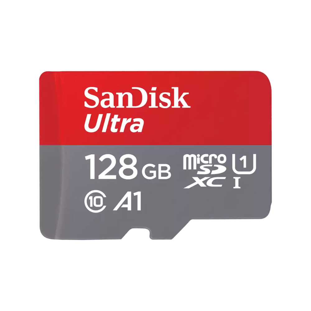 Sandisk Ultra MicroSD 128GB class 10 UHS-1 U1 140MB/s m/SD-breytistykki - image 2 [ba2ba35ee1]