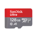 Sandisk Ultra MicroSD 128GB class 10 UHS-1 U1 140MB/s m/SD-breytistykki - image 2 [ba2ba35ee1]