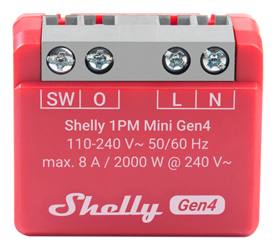 Shelly 1PM Mini Gen4 Wi-Fi/Bluetooth 8A Matter/Zigbee rofi - image 2 [78517e6a7a]