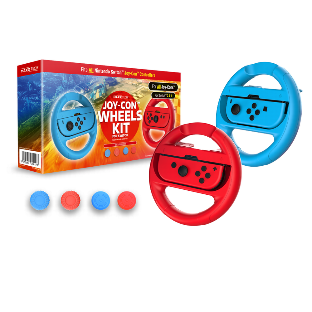Maxx Tech Joy-Con Wheels & Grip Kit f. Switch 1/2 - image 2 [0b56581128]