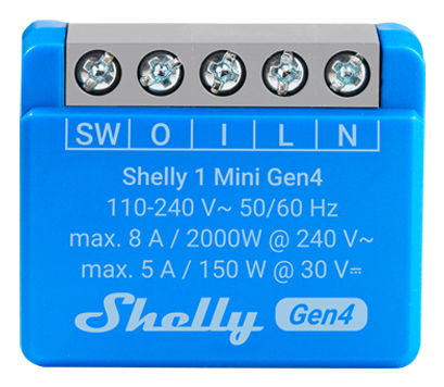 Shelly 1 Mini Gen4 Wi-Fi/Bluetooth Matter/Zigbee rofi - image 2 [f2861e8e77]