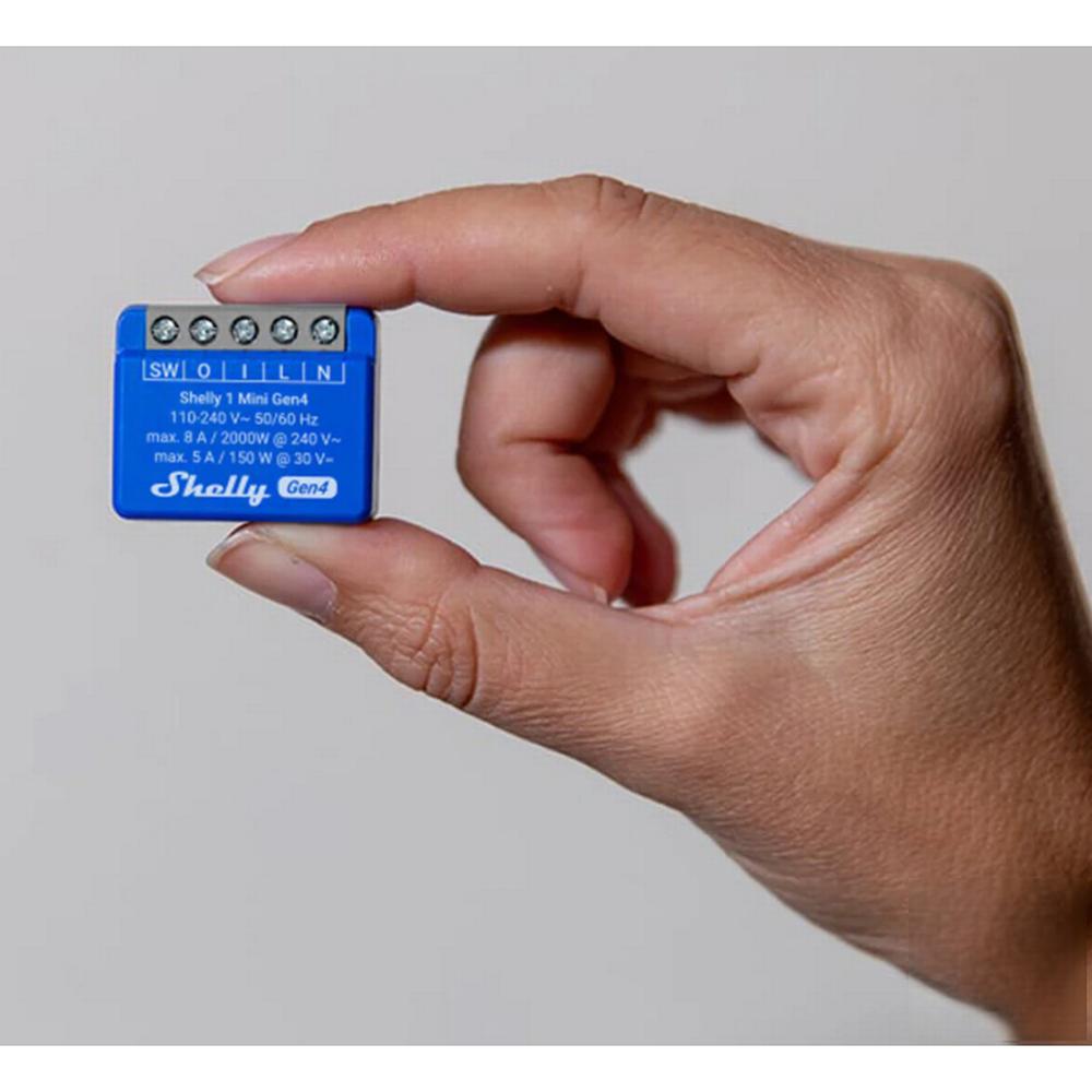 Shelly 1 Mini Gen4 Wi-Fi/Bluetooth Matter/Zigbee rofi - image 4 [55a66b6ba7]
