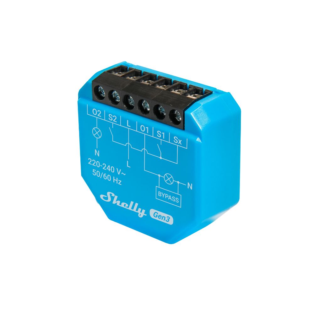 Shelly 2L Gen3 Tveggja rása Wifi/Bluetooth rofi - image 2 [399f96cb74]