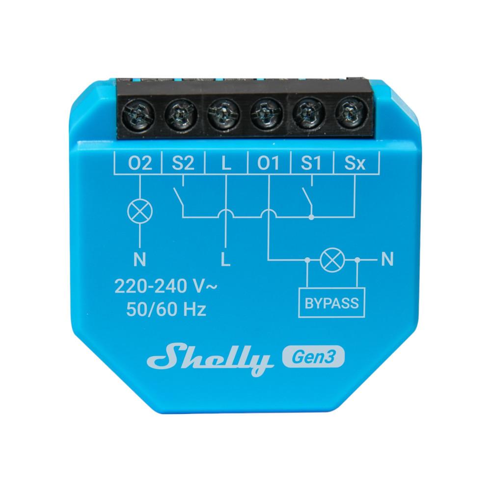 Shelly 2L Gen3 Tveggja rása Wifi/Bluetooth rofi - image 3 [df3129a5e7]