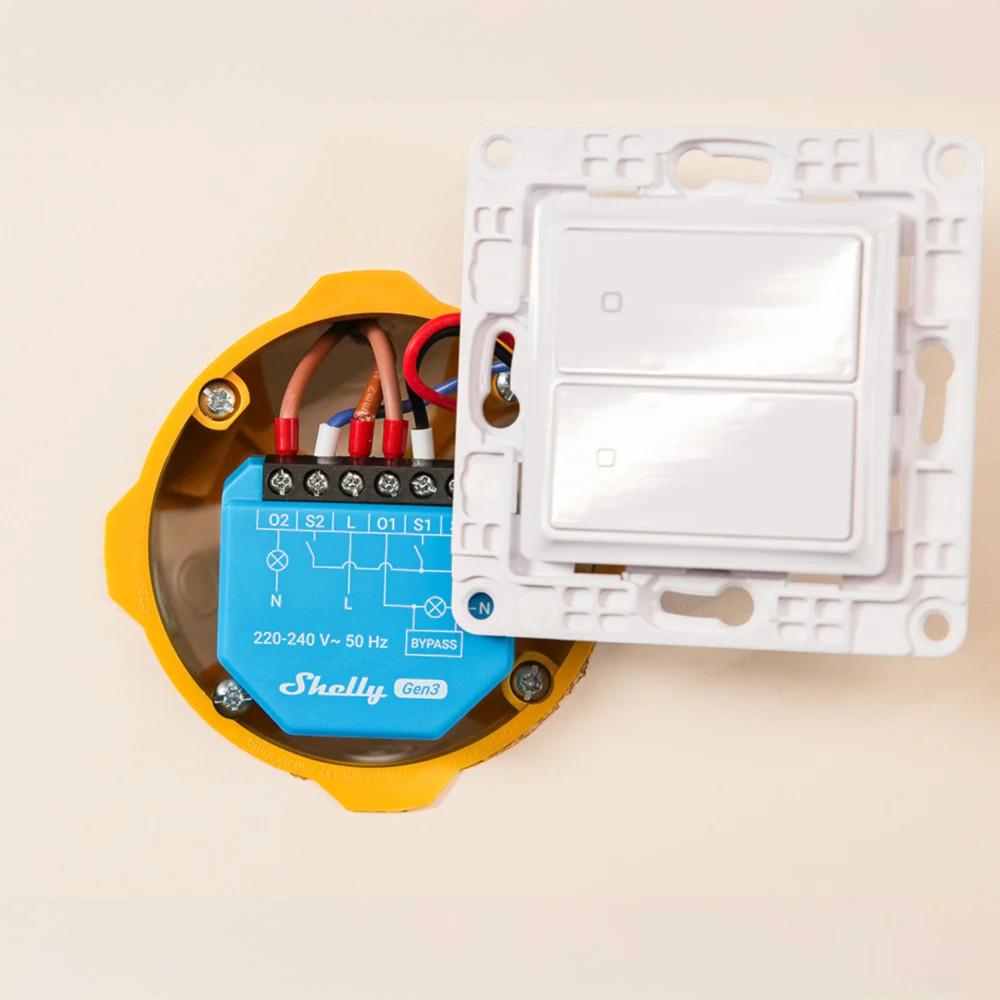 Shelly 2L Gen3 Tveggja rása Wifi/Bluetooth rofi - image 4 [c2a67d4a46]