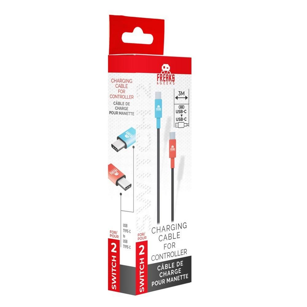 Trade Invaders USB-C í C hleðslukapall fyrir Switch 2, 3 metra - image 2 [f4967db2e6]