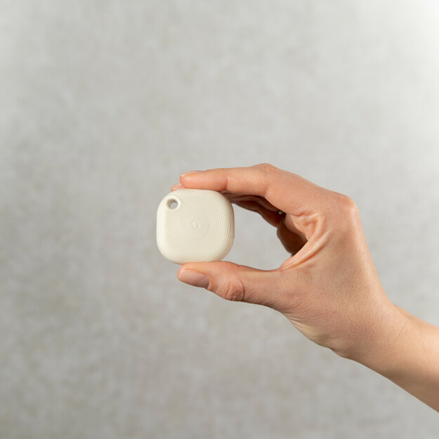Shelly Blu Button Tough, Bluetooth hnappur, ivory - image 3 [4a499412ff]