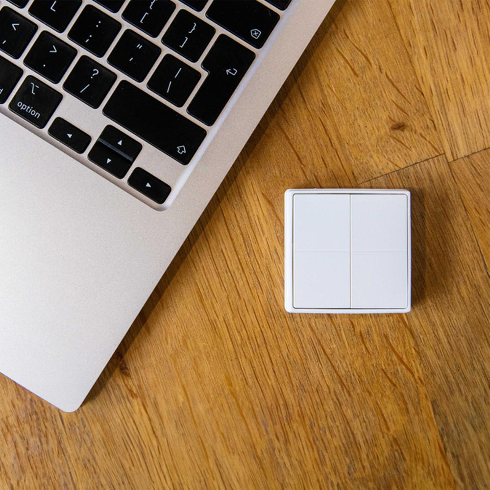 Shelly Blu Wall Fjórfaldur Bluetooth veggrofi, hvítur - image 10 [47c04b65e1]