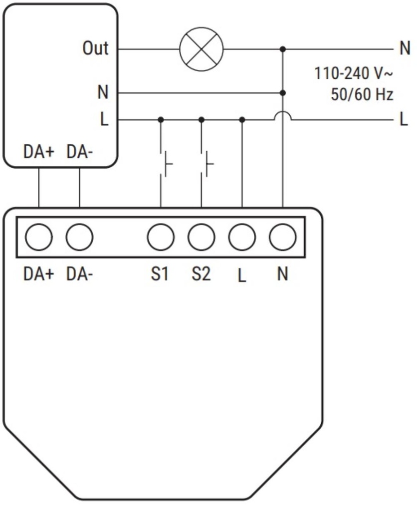 Shelly Dali Dimmer Gen3 Wi-Fi og Bluetooth ljósastýring - image 8 [a098d39b71]