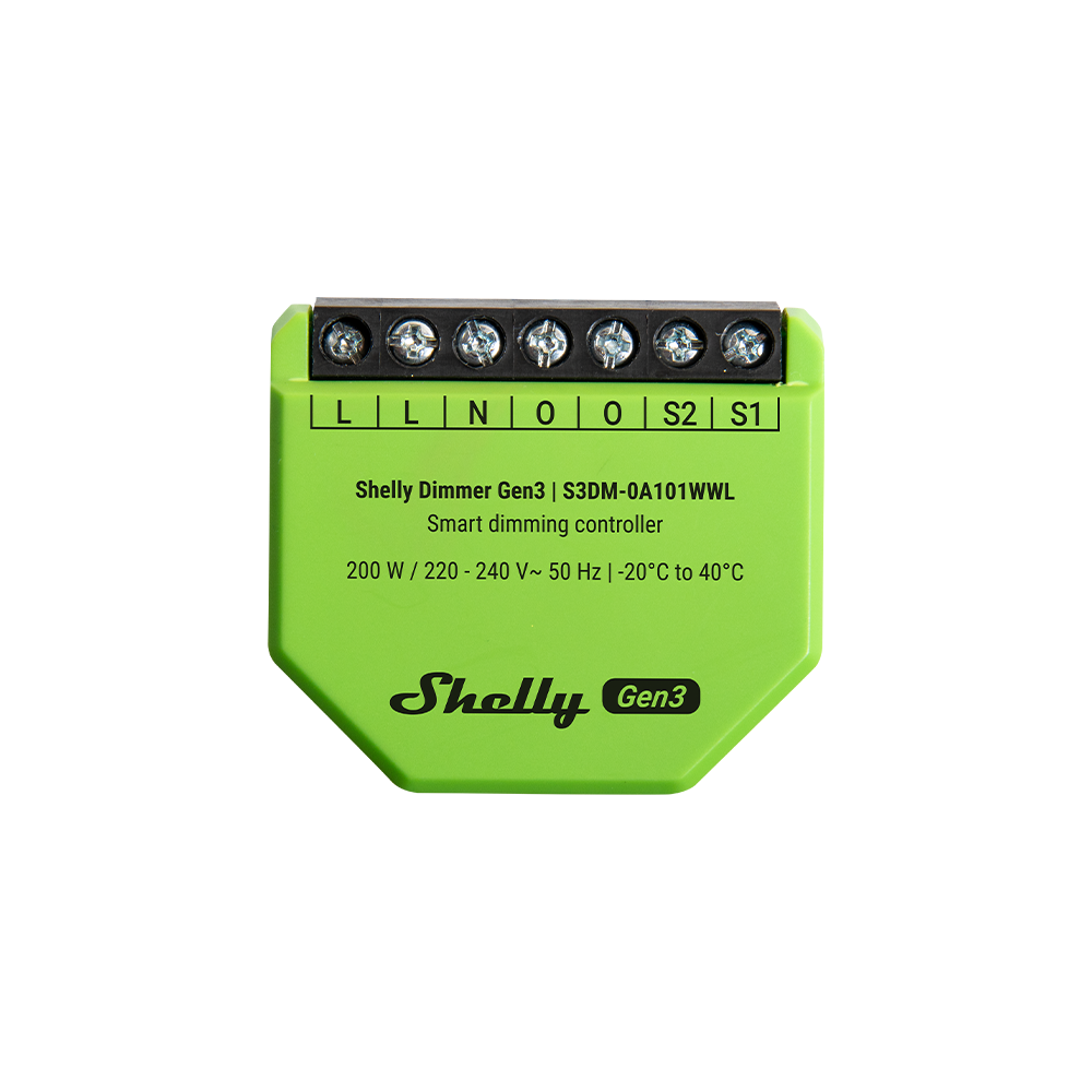 Shelly Dimmer Gen3 Wi-Fi og Bluetooth ljósastýring - image 2 [c837566d31]