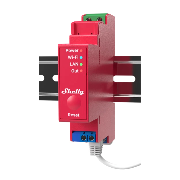 Shelly Pro 1PM Relay eins rása WLAN LAN DIN-Rail 16A eins fasa - image 2 [ad6047d848]
