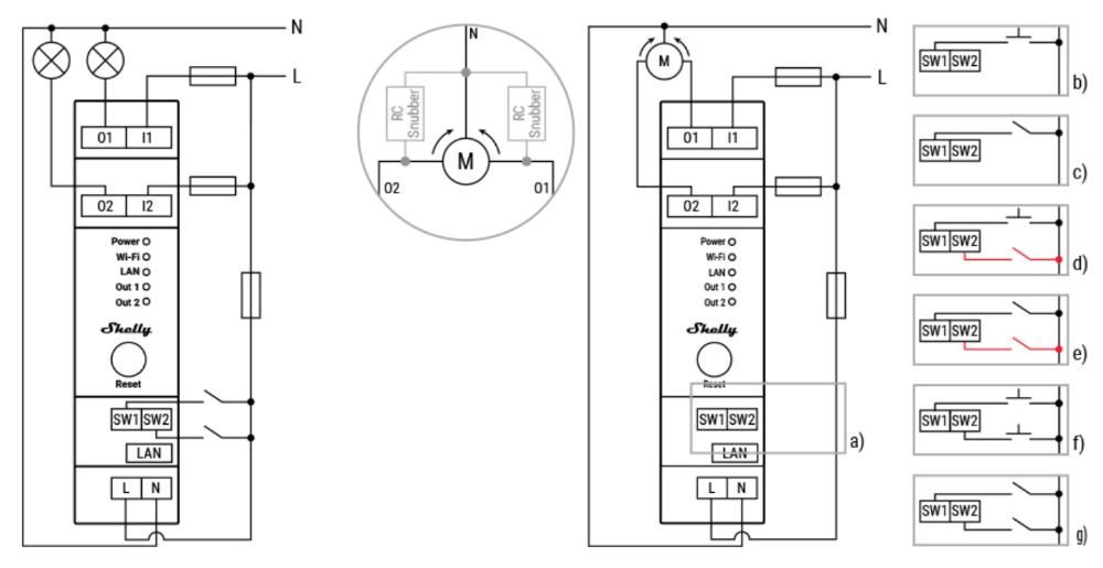 Shelly Pro 2PM Relay tveggja rása WLAN LAN DIN-Rail 25A eins fasa - image 6 [08bf005772]