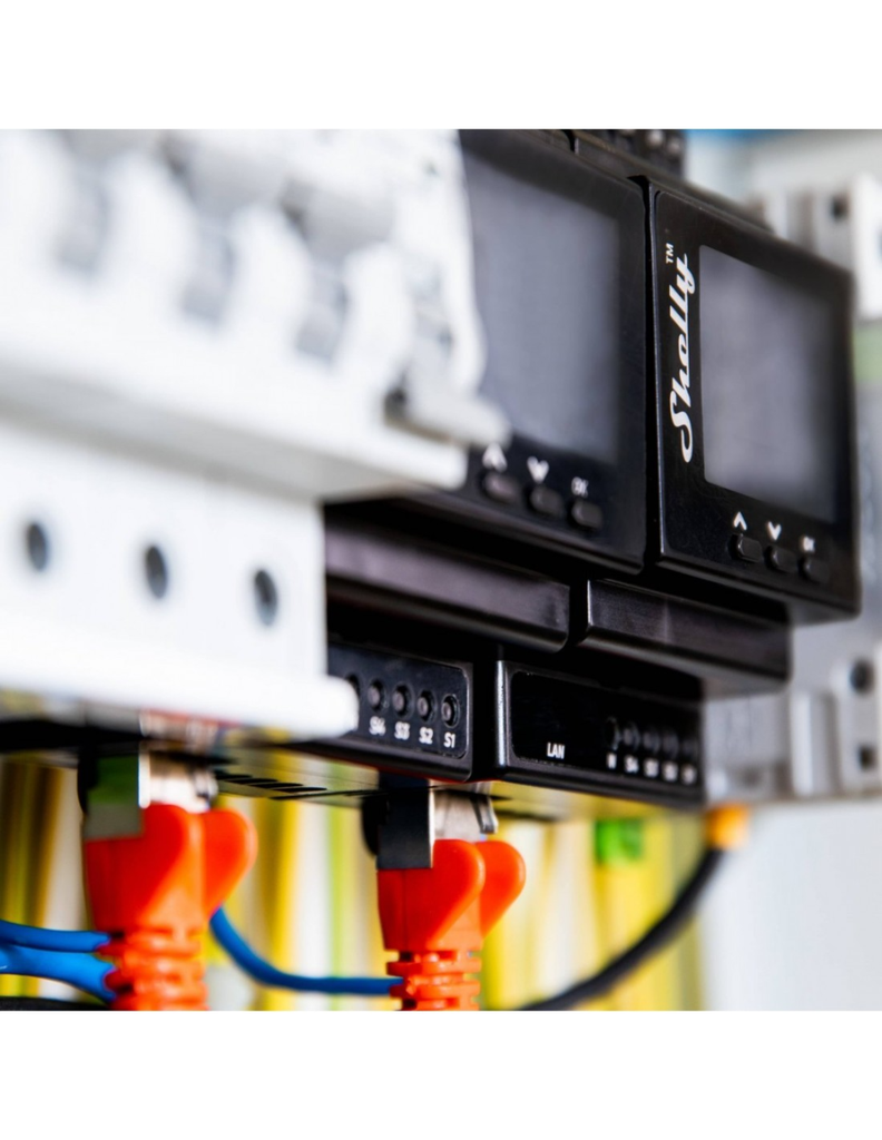 Shelly Pro 4PM Relay fjögurra rása WLAN LAN DIN-Rail 40A eins fasa með skjá - image 5 [d782be3824]