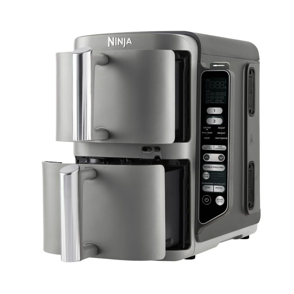 Ninja Double Stack XL SL451 2x 4.75L, tveggja hæða Air Fryer með innb. Hitamæli, 2470W - image 2 [69f64da297]