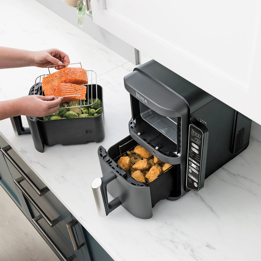 Ninja Double Stack XL SL451 2x 4.75L, tveggja hæða Air Fryer með innb. Hitamæli, 2470W - image 8 [243d6a7249]