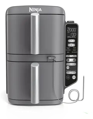 Ninja Double Stack XL SL451 2x 4.75L, tveggja hæða Air Fryer með innb. Hitamæli, 2470W - image 9 [93326e5914]