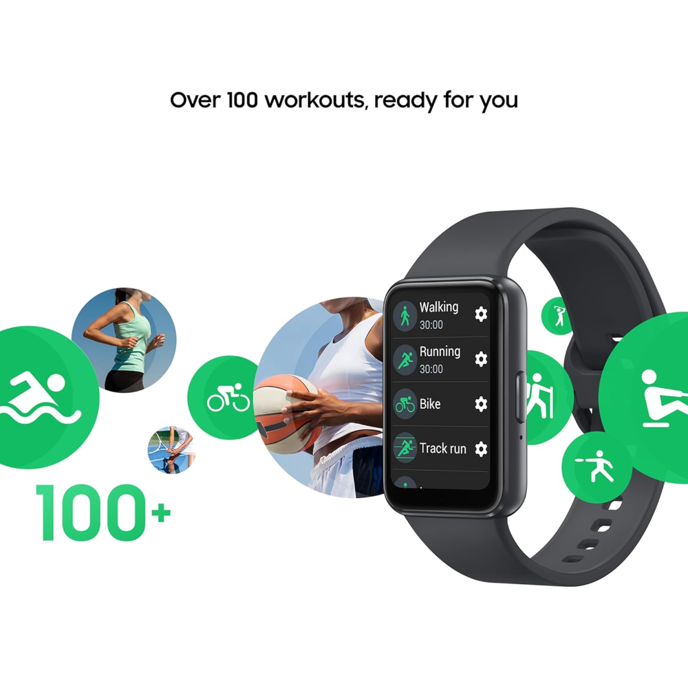 Samsung Galaxy Fit 3 snjallúr, dökk grátt - image 11 [de99e7d84a]
