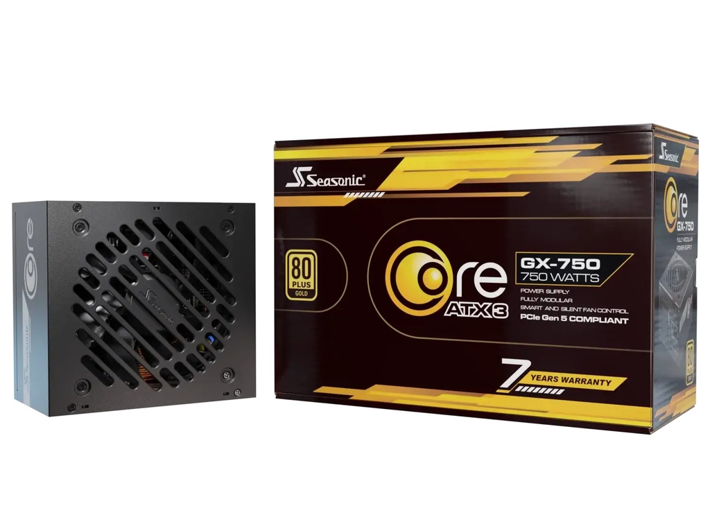 Seasonic Core Gold GX 750W ATX 3.1 aflgjafi, 7 ára ábyrgð - image 2 [9beda0c07f]