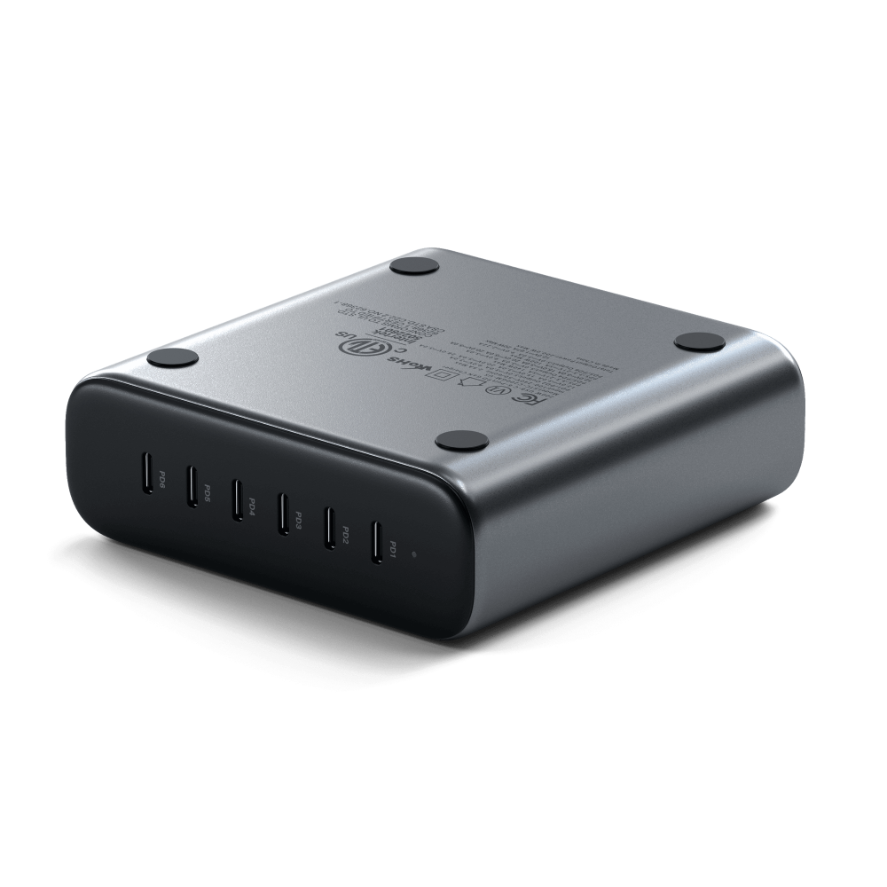 200W Satechi 6x USB-C PD GaN II hleðslutæki - image 3 [d5aa2c5aef]