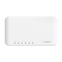 Strong 5 porta 10/100/1000Mbps switch, metal hvítur - image 2 [5c75e5fd01]