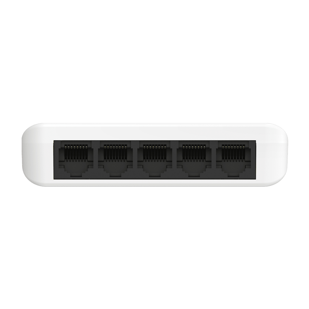 Strong 5 porta 10/100/1000Mbps switch, metal hvítur - image 9 [ce5682c13f]
