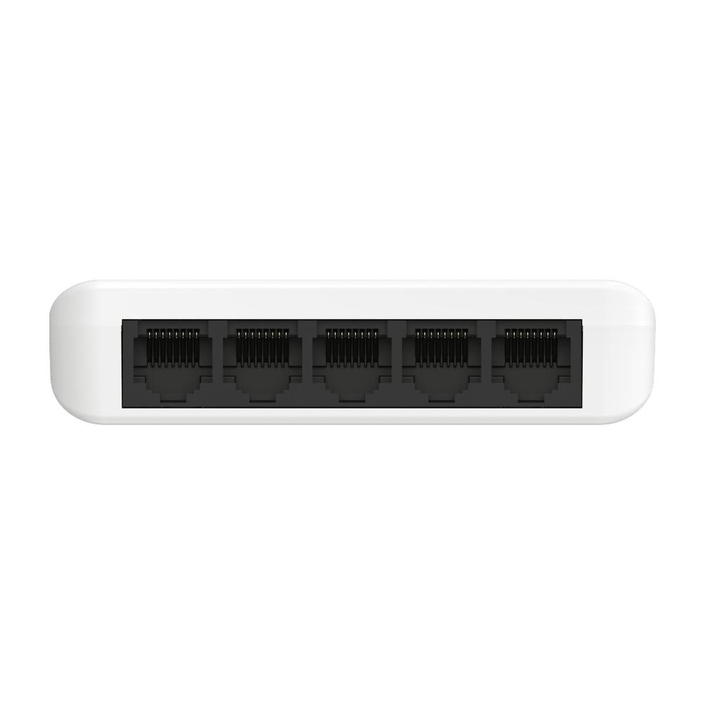 Strong 5 porta 10/100/1000Mbps switch, metal hvítur - image 10 [f9d9fc247a]