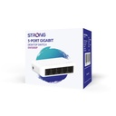 Strong 5 porta 10/100/1000Mbps switch, metal hvítur - image 15 [1bfc49c605]