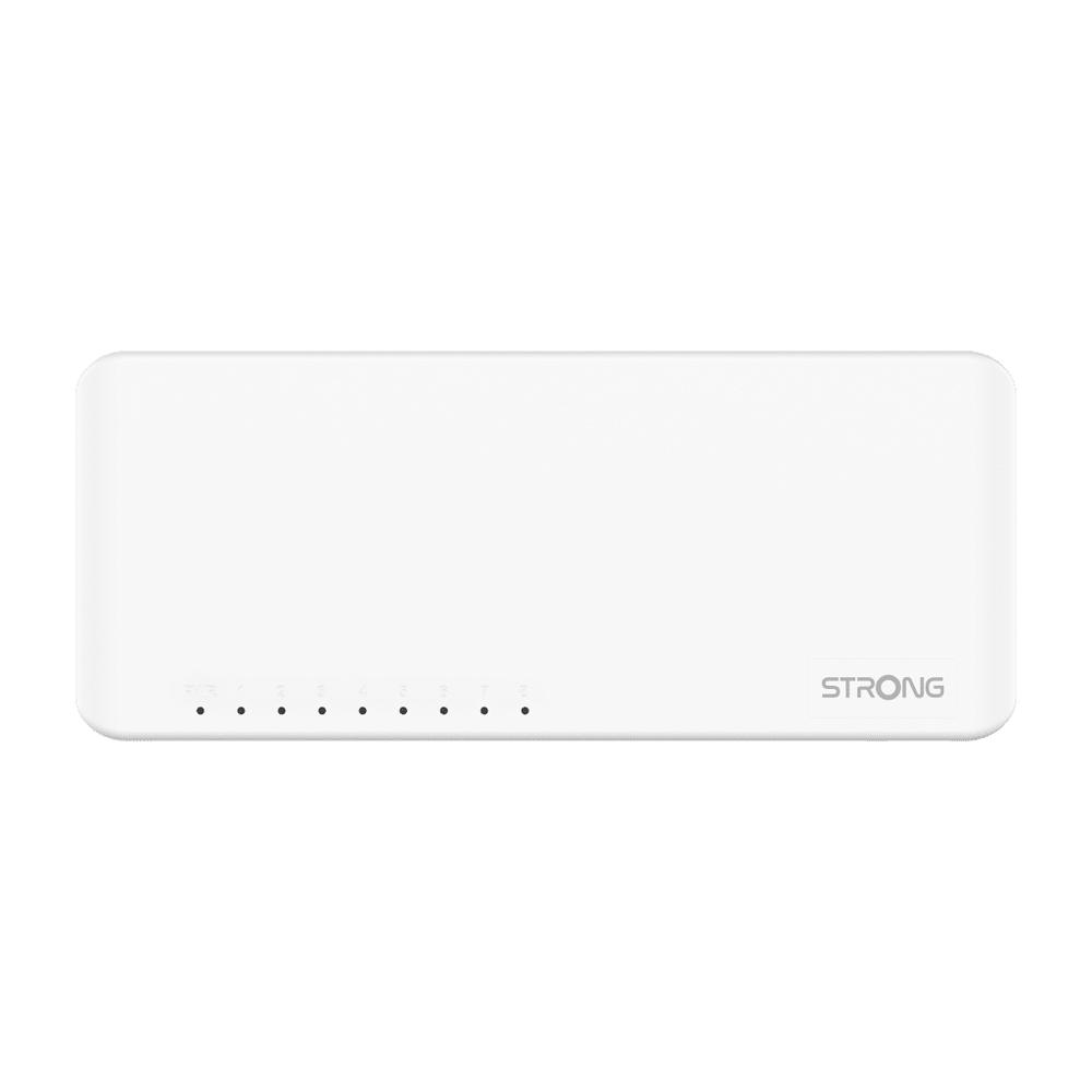 Strong 8 porta 10/100/1000Mbps switch, hvítur - image 2 [57b15fd7a7]
