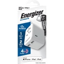 25W Energizer Universal 2x USB-A og 1x USB-C hleðslutæki og breytikló, hvítt - image 5 [c5c912df25]