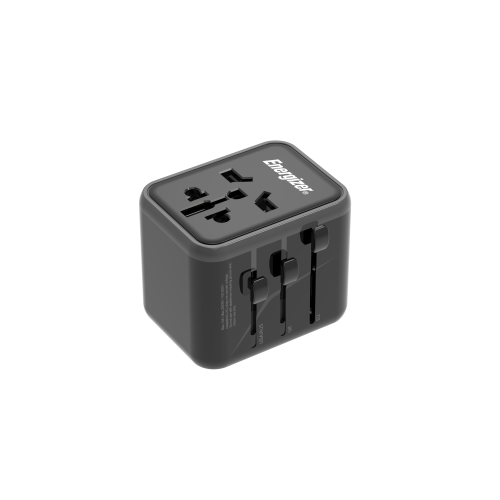 15W Energizer USB-A EU/UK/US/AUS ferðahleðslutæki, svart - image 3 [355ec5eaaf]