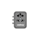 15W Energizer USB-A EU/UK/US/AUS ferðahleðslutæki, svart - image 10 [62233eb041]