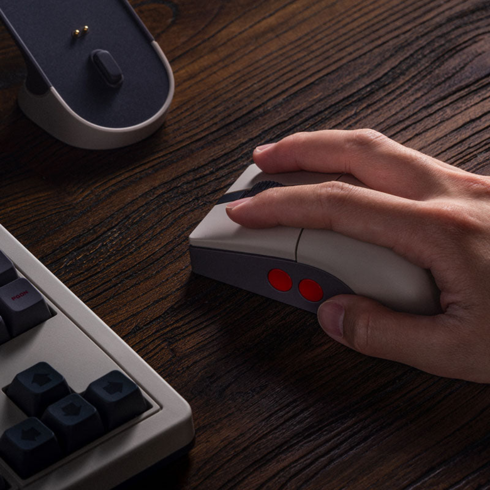 8BitDo Retro R8 Bluetooth/2.4G þráðlaus mús með hleðlsudokku, N útgáfa - image 11 [672cea1eb3]