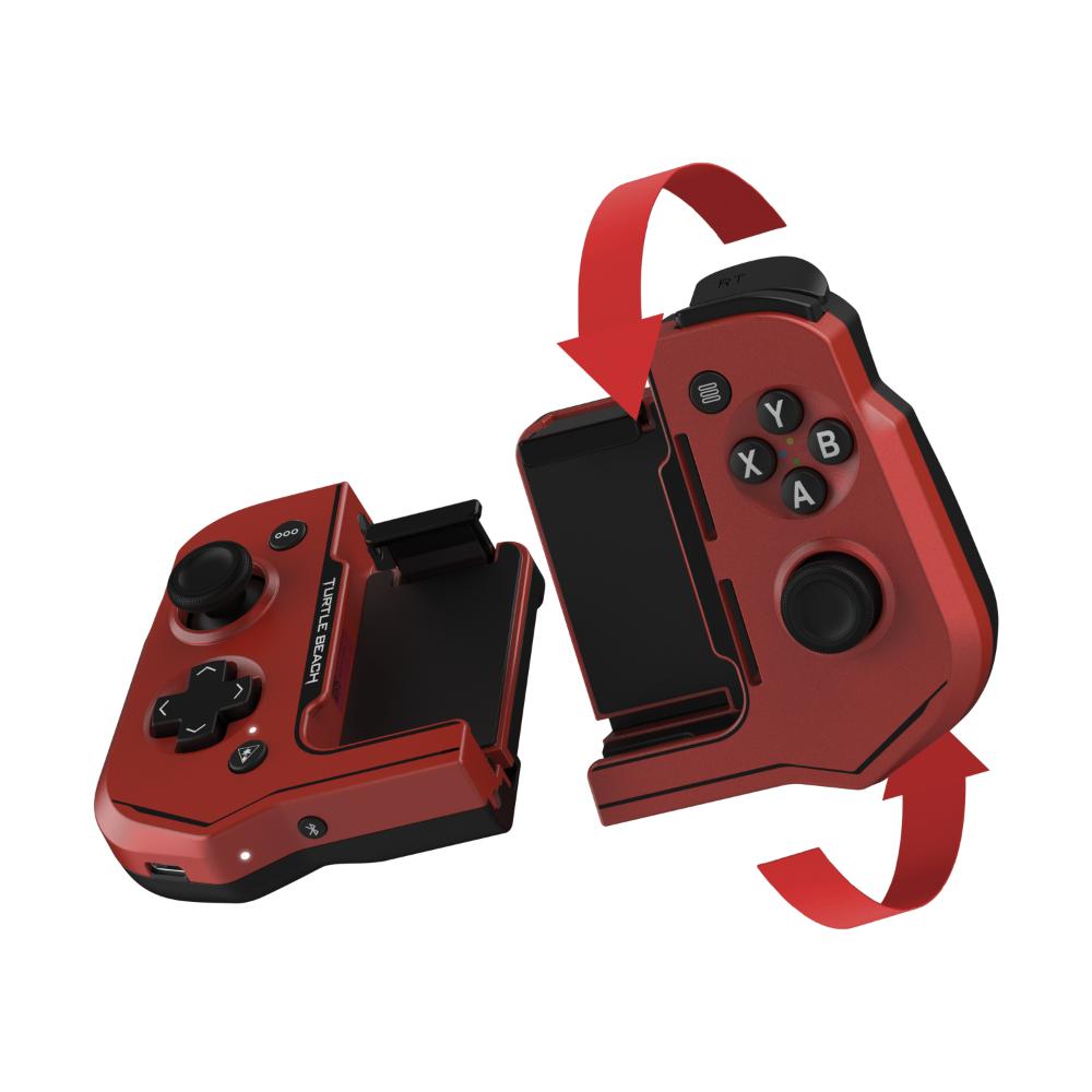 Turtle Beach Atom þráðlaus stýripinni fyrir Android síma, Svartur/Rauður - image 7 [d8b8575568]