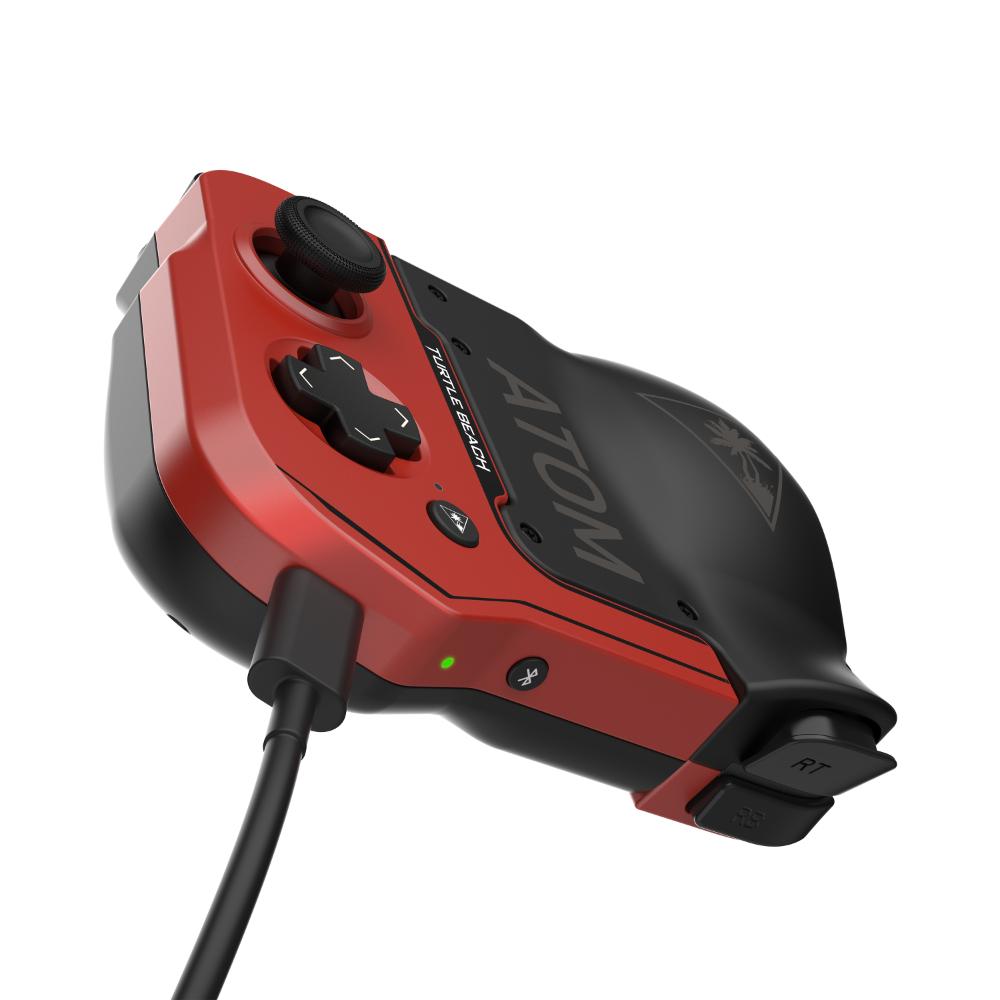 Turtle Beach Atom þráðlaus stýripinni fyrir Android síma, Svartur/Rauður - image 9 [1db6b9b12c]