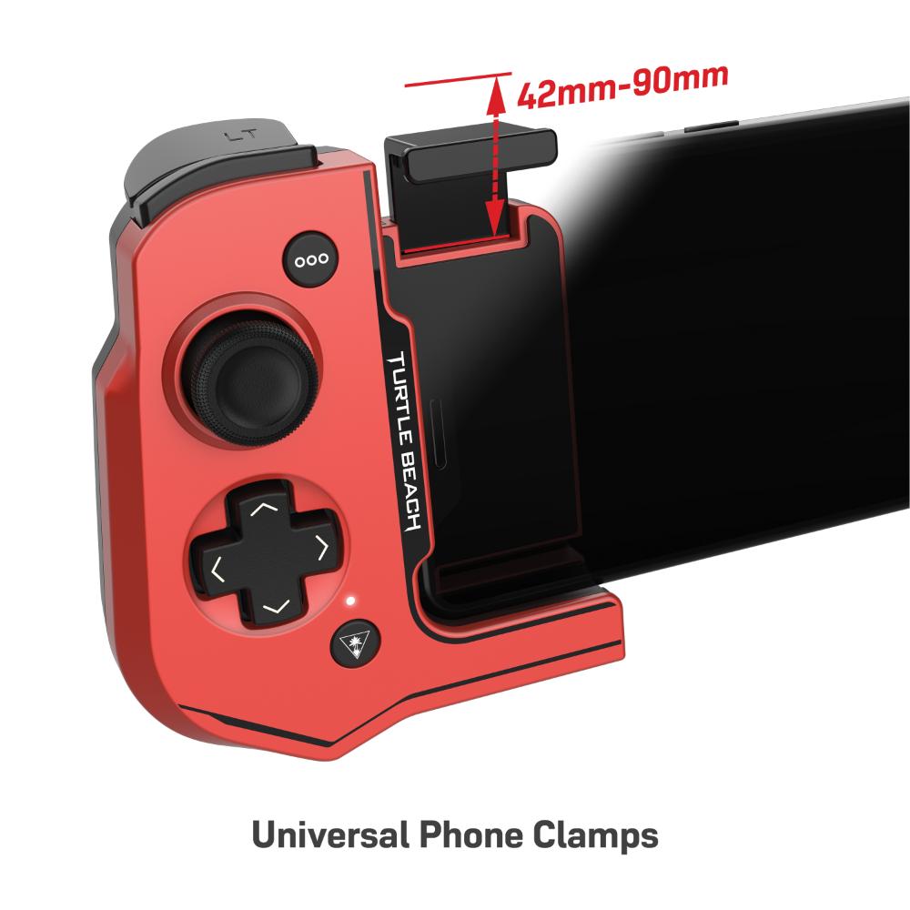 Turtle Beach Atom þráðlaus stýripinni fyrir Android síma, Svartur/Rauður - image 11 [4d5a8b5da0]