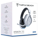 Turtle Beach Stealth 700 MAX Gen 3 þráðlaus PS5 Multiplatform leikjaheyrnartól með AI hljóðnema, hvít - image 15 [891b19fed7]