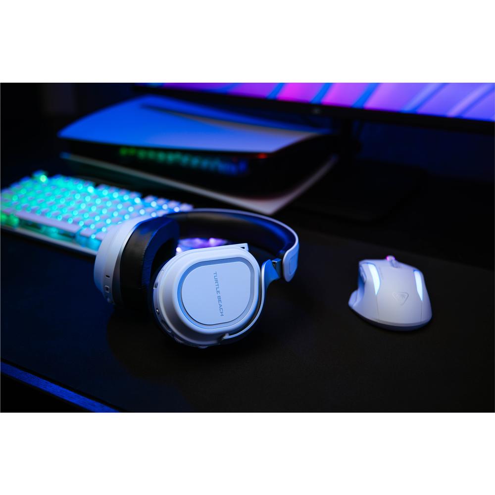 Turtle Beach Stealth 700 MAX Gen 3 þráðlaus PS5 Multiplatform leikjaheyrnartól með AI hljóðnema, hvít - image 18 [bd2d6a9ed9]