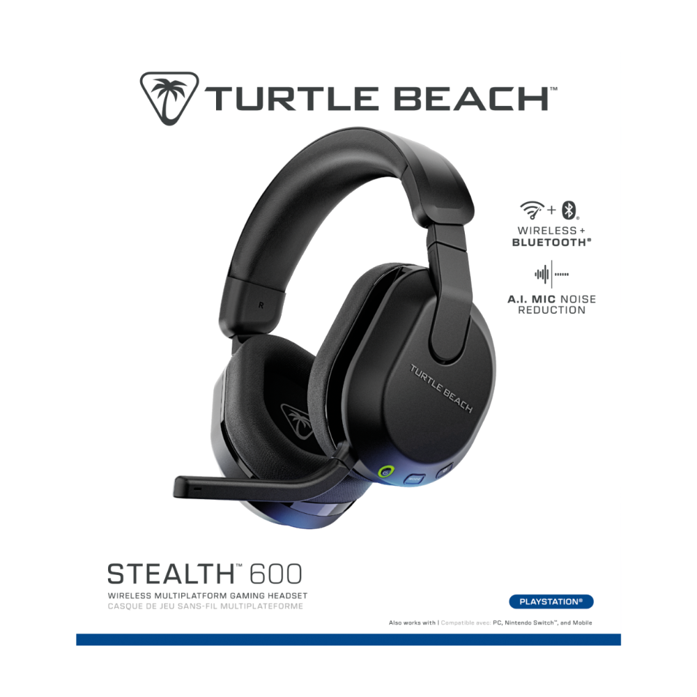 Turtle Beach Stealth 600 Gen3 þráðlaus leikjaheyrnartól með AI hljóðnema, svört - image 9 [5c2dbd8db0]