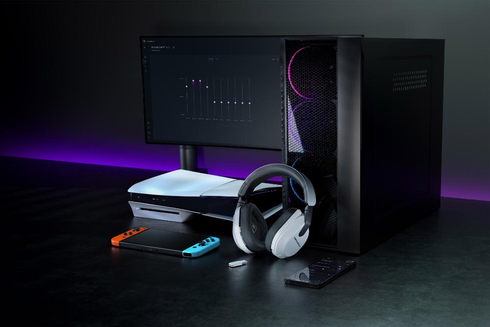 Turtle Beach Stealth 600 Gen3 þráðlaus leikjaheyrnartól með AI hljóðnema, hvít - image 12 [28221991dc]