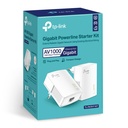 TP-Link 1000 Mbps Net yfir rafmagn, Tvær einingar með innstungu - image 4 [e555d790d1]