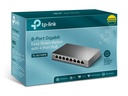 TP-Link 8 porta Easy Smart 10/100/1000Mbps 4xPoE+ switch TL-SG108PE, grár - image 7 [435feccd28]