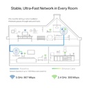 TP Link 1300Mbps WiFi Powerline þráðlaust sett og RJ-45 yfir rafmagn - image 7 [2c6f8b1873]