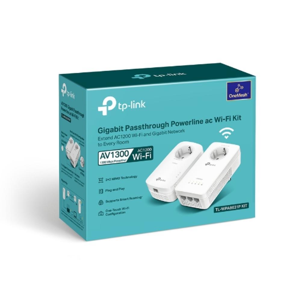 TP Link 1300Mbps WiFi Powerline þráðlaust sett og RJ-45 yfir rafmagn - image 12 [833920f95a]