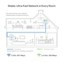 TP Link 1300Mbps WiFi Powerline þráðlaust sett og RJ-45 yfir rafmagn - image 18 [b2b767fc30]