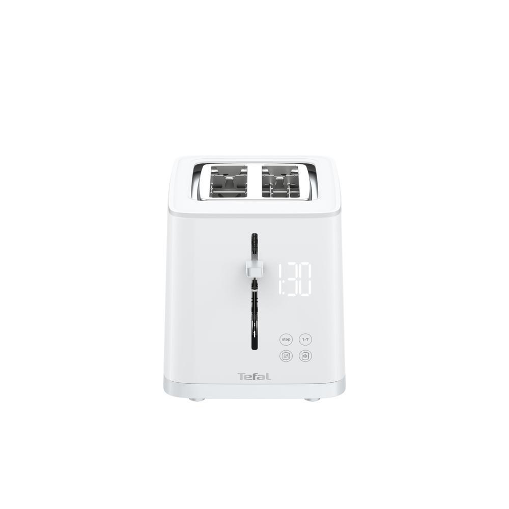 Tefal Sense TT6931 720W brauðrist, 2 sneiðar, niðurtalning, hvít - image 4 [8031fffc56]