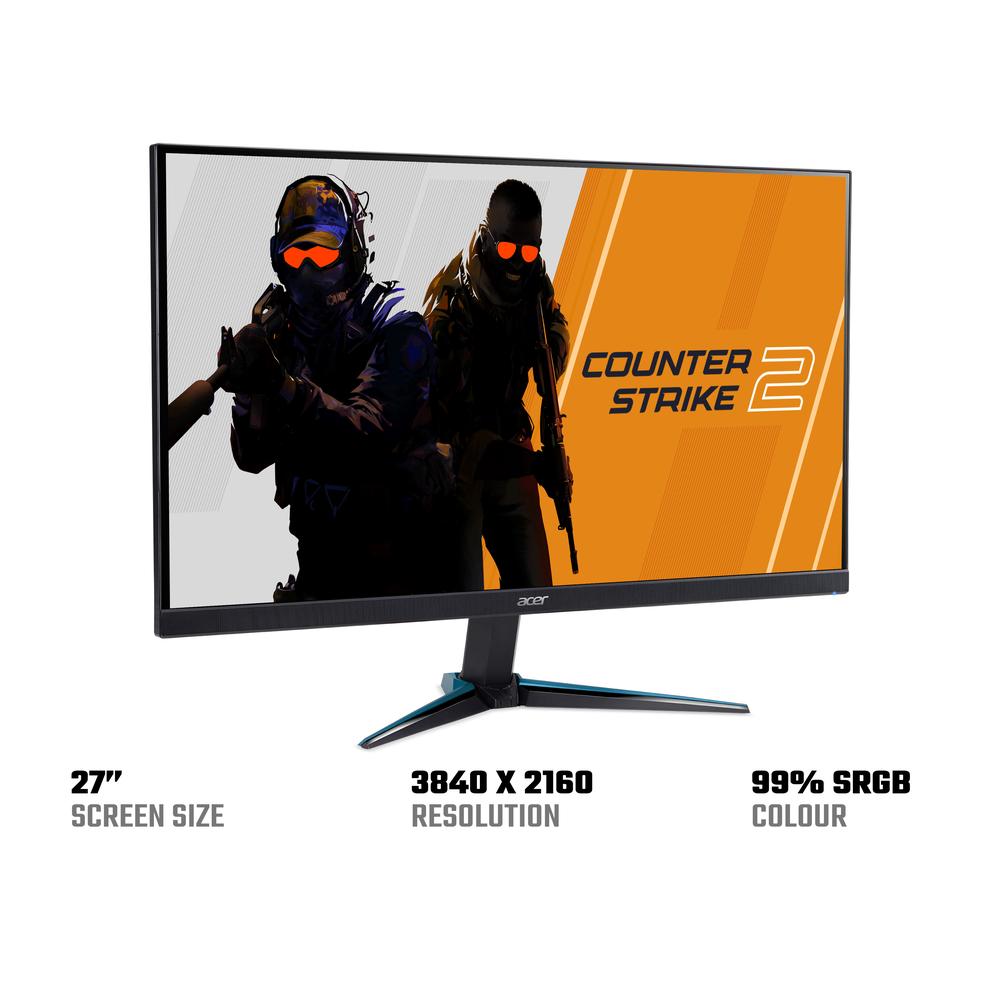 Acer Nitro VG0 27" UHD IPS HDR10 leikjaskjár, svartur - image 6 [7a2bf143ac]