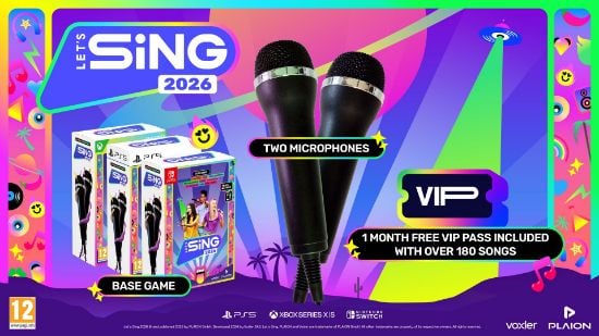 Let's Sing 2026 diskur og 2 hljóðnemar - PlayStation 5 tölvuleikur - image 3 [3e66522fe5]