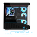 Lian-Li V100 Mini RGB turnkassi, svartur - image 6 [b4c4e12aef]