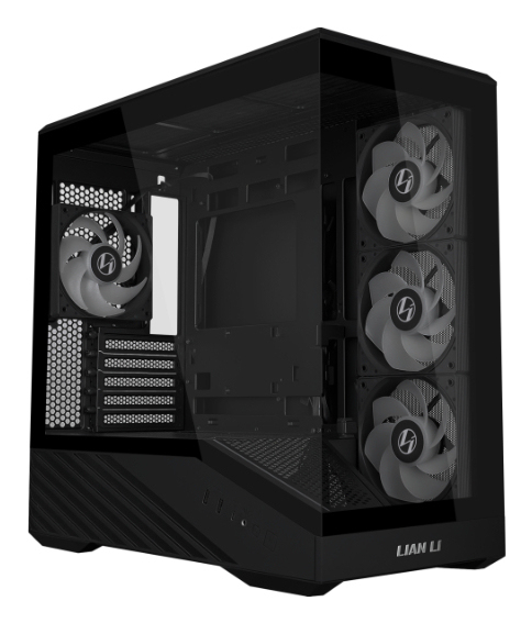 Lian-Li V100 Mini RGB turnkassi, svartur - image 8 [dc8bfc24a5]